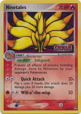 Ninetales - 19/108 - Reverse Holo - EN Ninetales - 19/108 - Reverse Holo - EN