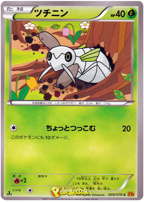 Nincada - XY6 009/078 - JP Nincada - XY6 009/078 - JP