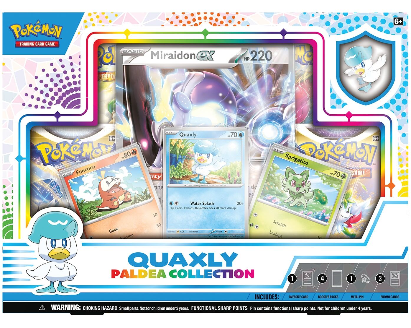 Pokémon Quaxly Paldea Collection Box - EN