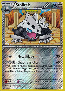 Stollrak - 79/124 - Pokémon TCG - Near Mint - DE