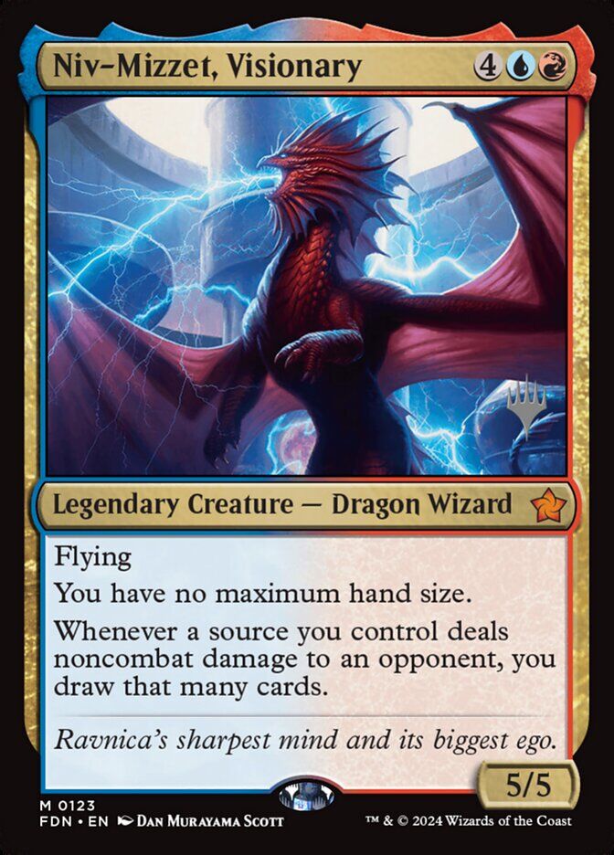 Niv-Mizzet, Visionary - PFDN 123p