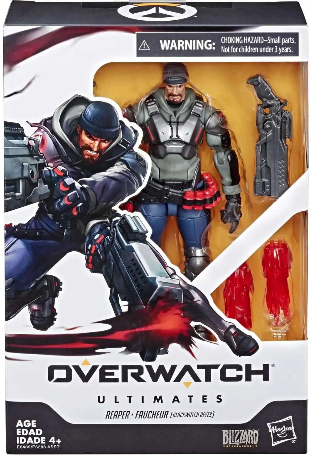 Overwatch Ultimates Blackwatch Reyes Action Figure