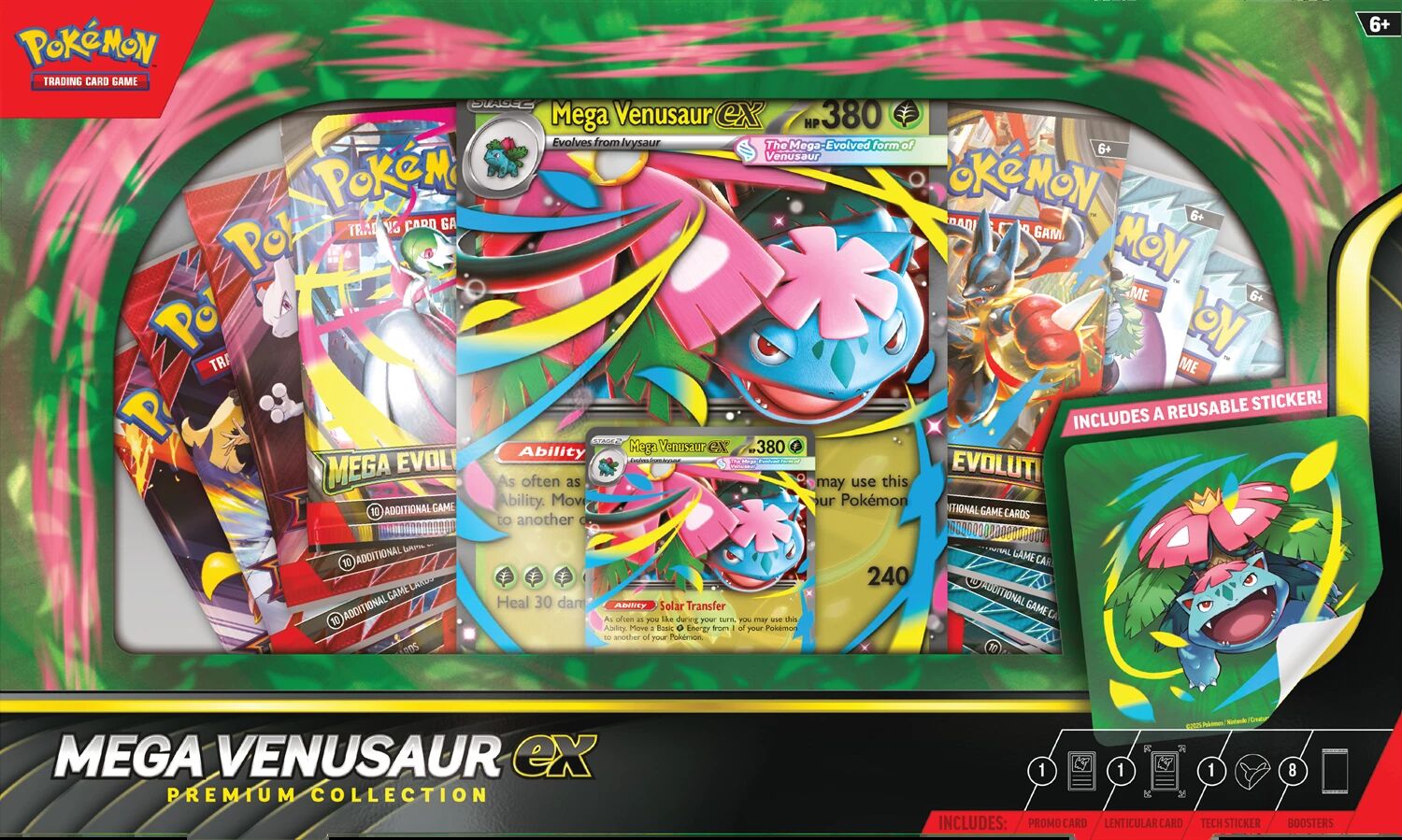 Mega Venusaur ex Premium Collection - EN