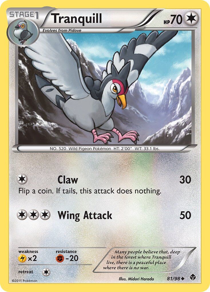 Tranquill - 81/98 - EN Tranquill - 81/98 - EN