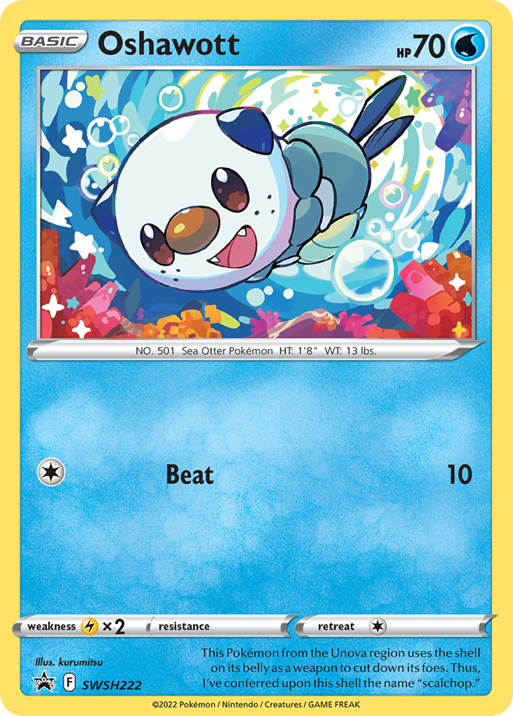 Oshawott - SWSH222/306 - EN