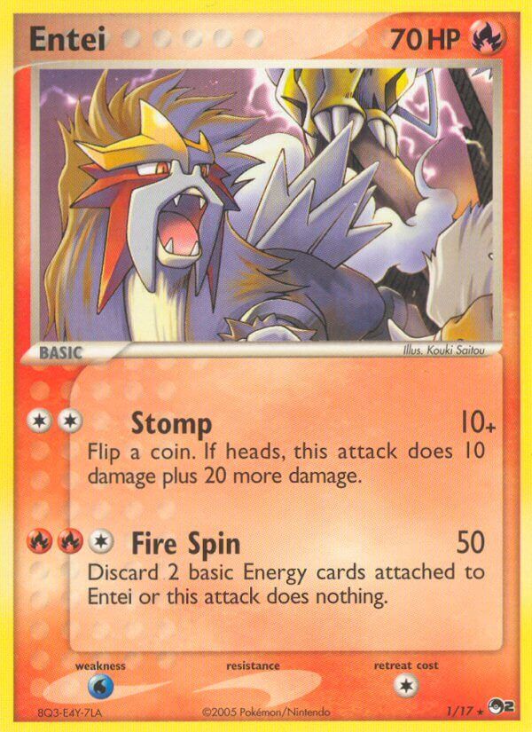 Entei - 1/17 - EN Entei - 1/17 - EN
