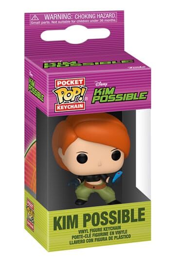 Kim Possible POP! Vinyl Schlüsselanhänger Kim - 4 cm Kim Possible POP! Vinyl Schlüsselanhänger Kim - 4 cm
