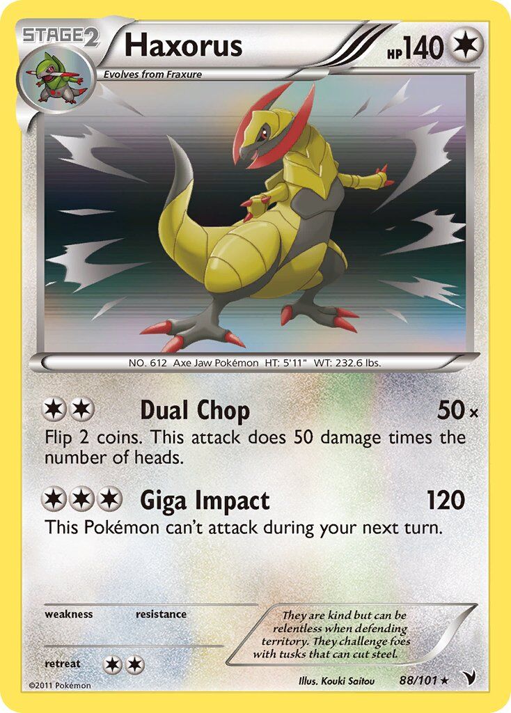 Haxorus - 88/101 - EN