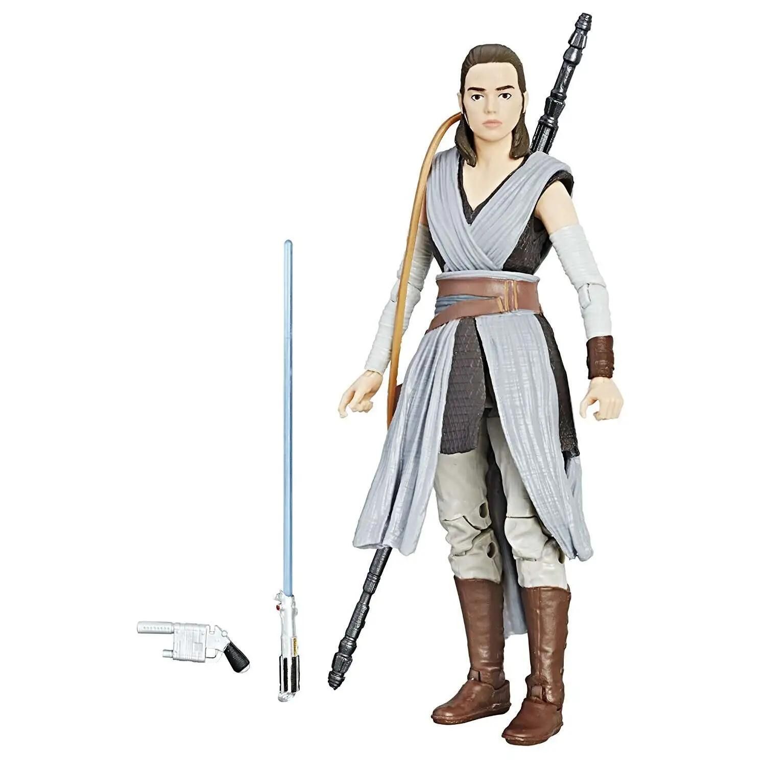 Star Wars The Last Jedi Black Series Wave 23 Rey Action Figure [Jedi Training]