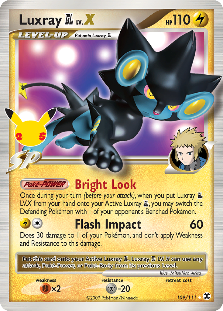 Luxray GL LV.X - 109/111 - EN Luxray GL LV.X - 109/111 - EN