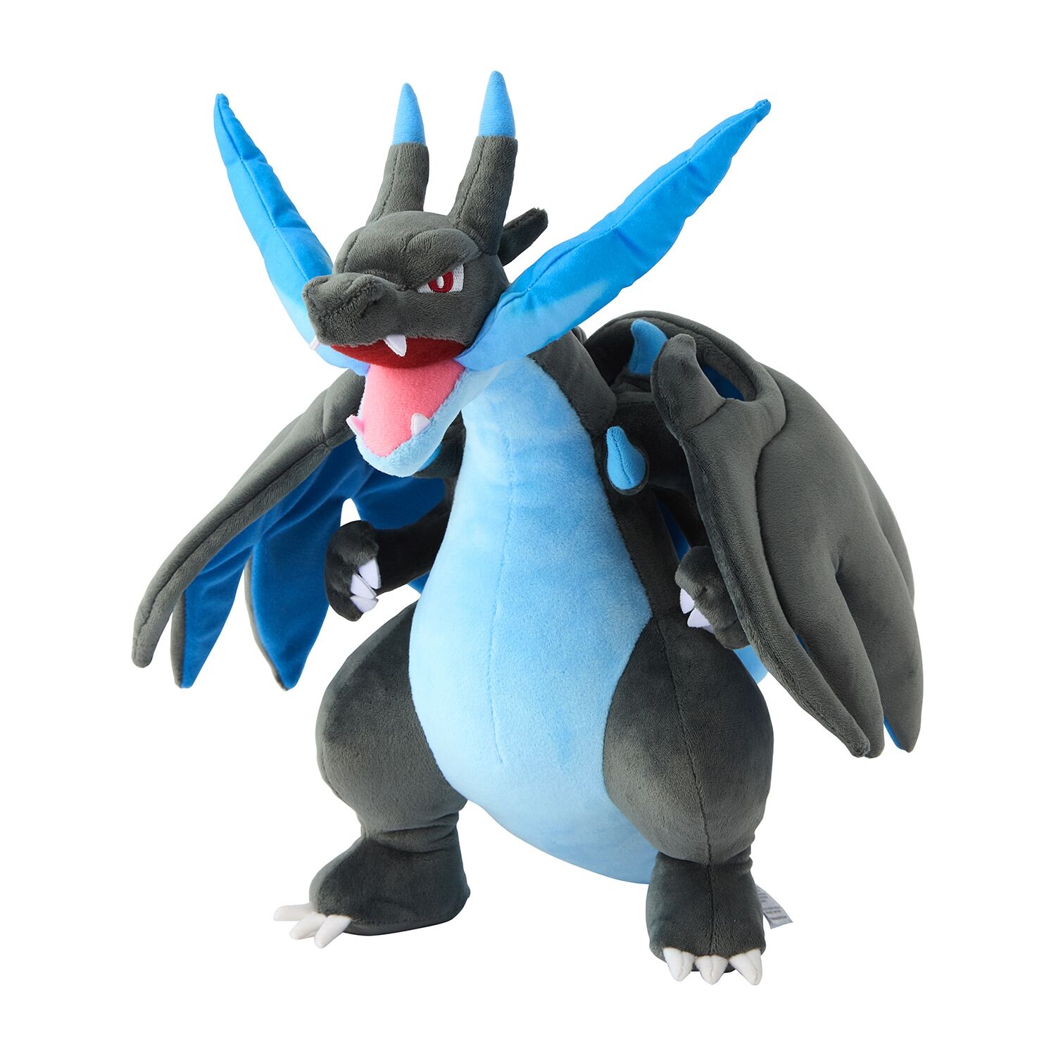 Mega Charizard X Pokémon Plush - 44 cm