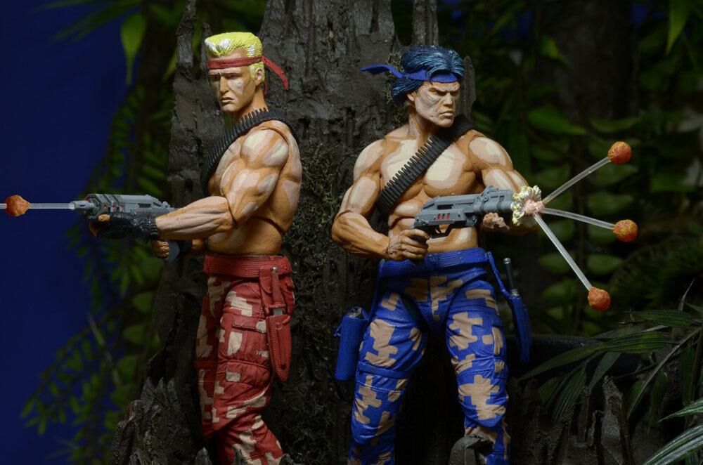 Contra Actionfiguren Doppelpack Bill & Lance Video Game Appearance 18 cm