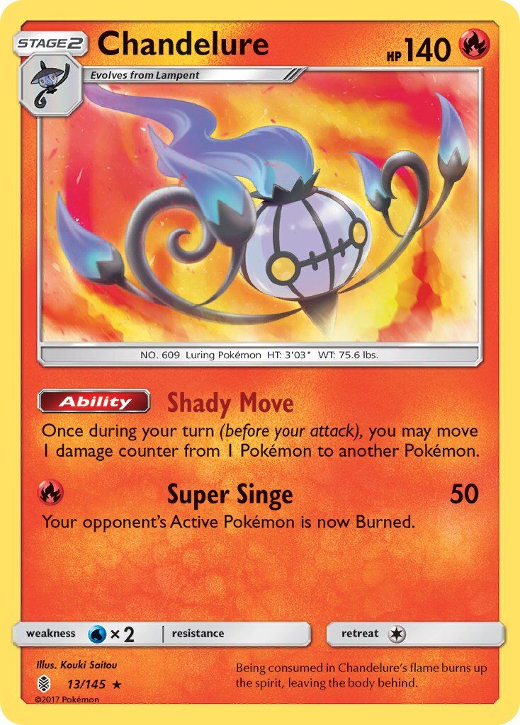 Chandelure - 13/145 - EN Chandelure - 13/145 - EN