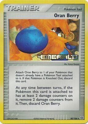 Oran Berry - 80/106 - Reverse Holo - EN Oran Berry - 80/106 - Reverse Holo - EN