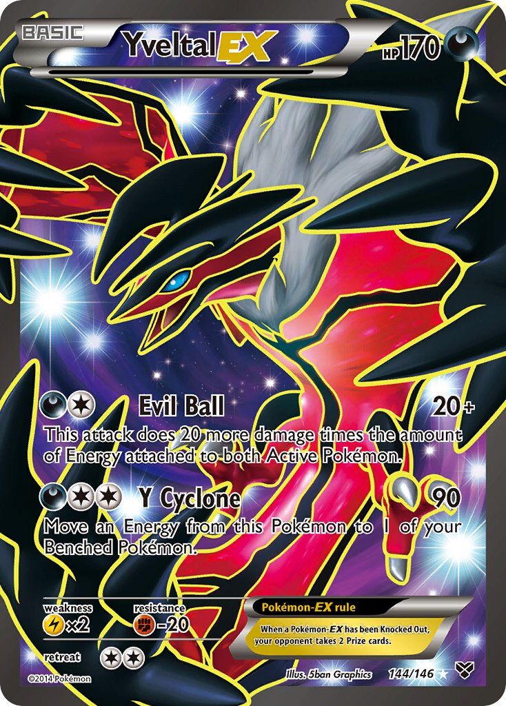 Yveltal-EX - 144/146 - EN Yveltal-EX - 144/146 - EN