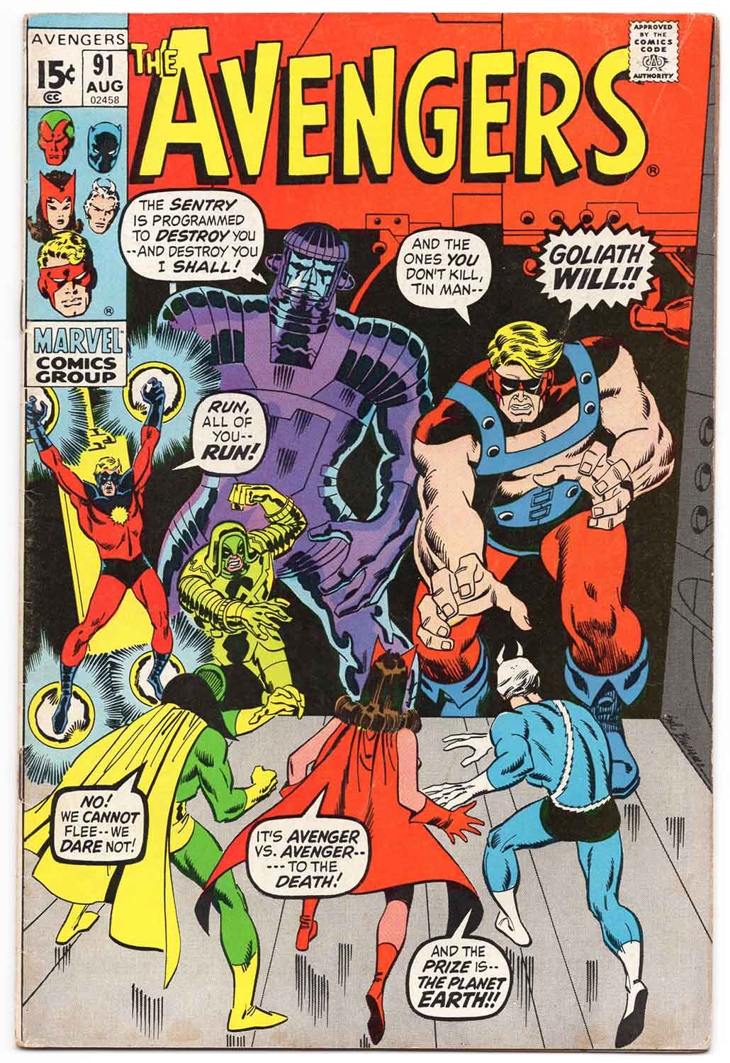 avengers_91 Avengers #91