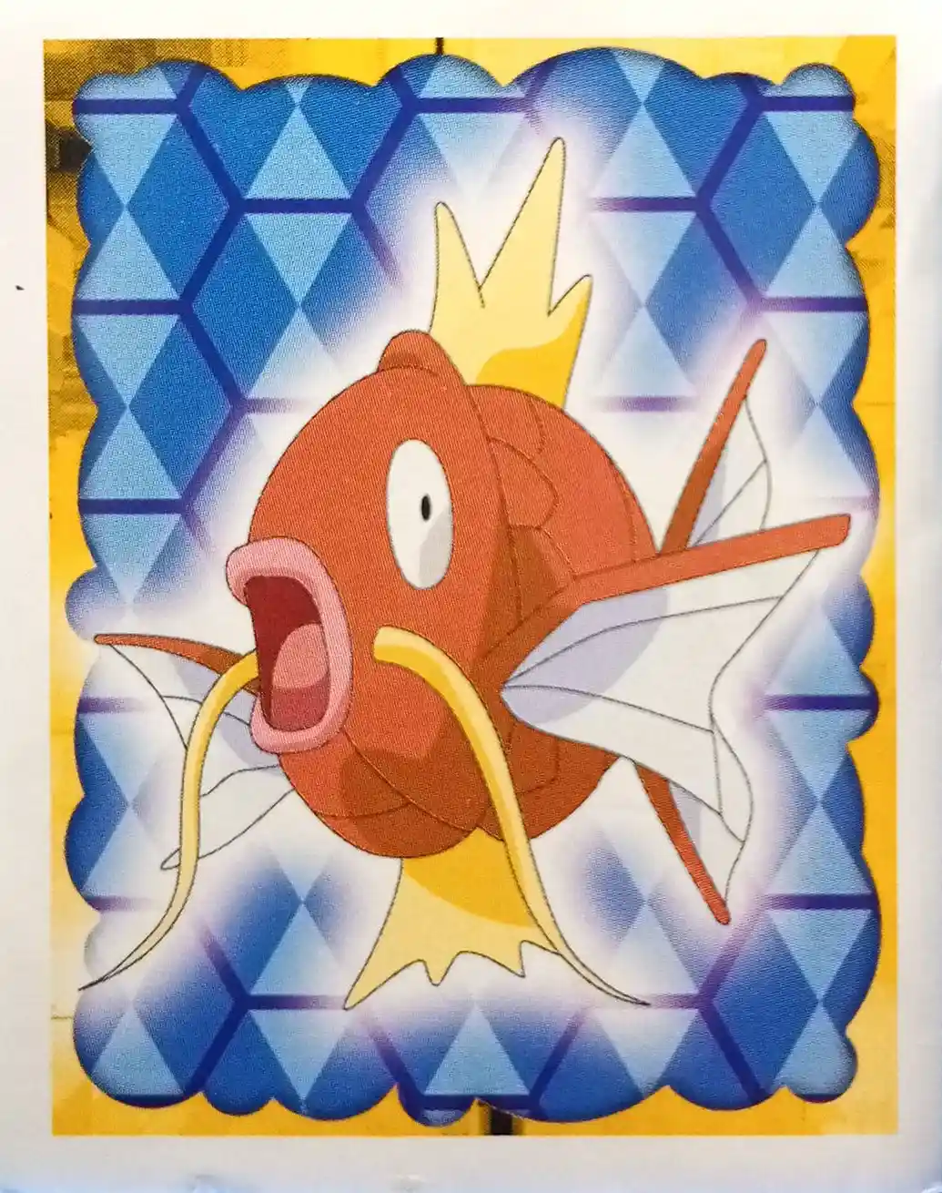 Magikarp - 129 - Merlin Sticker Series 1 Magikarp - 129 - Merlin Sticker Series 1
