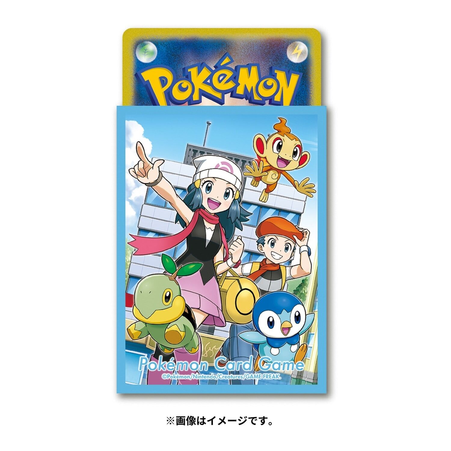 Pokemon Center Original Deck Sleeves Shield Kouki & Hikari