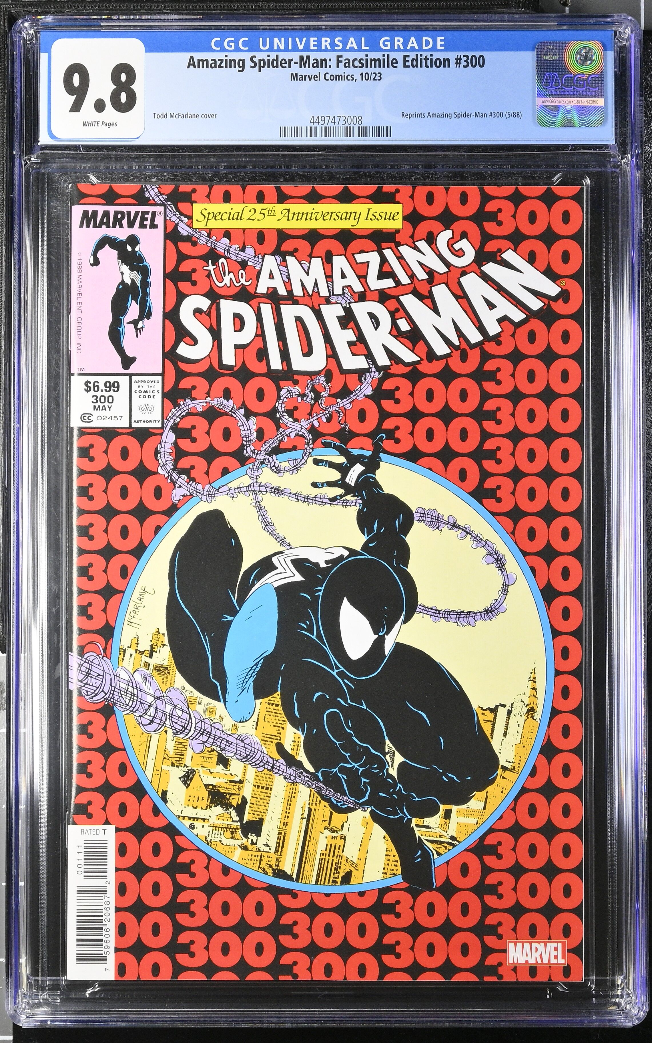 Amazing Spider-Man #300 Facsimile CGC 9.8
