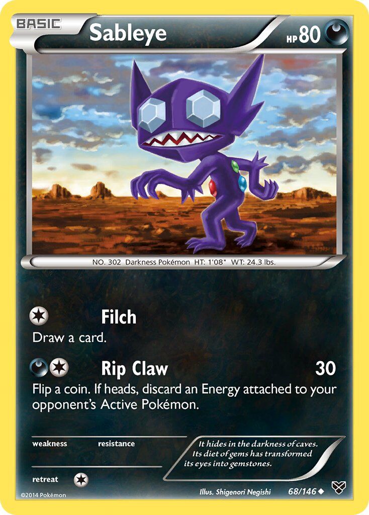 Sableye - 68/146 - EN