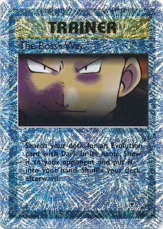 The Boss’s Way - 105/110 - Reverse Holo - EN The Boss’s Way - 105/110 - Reverse Holo - EN
