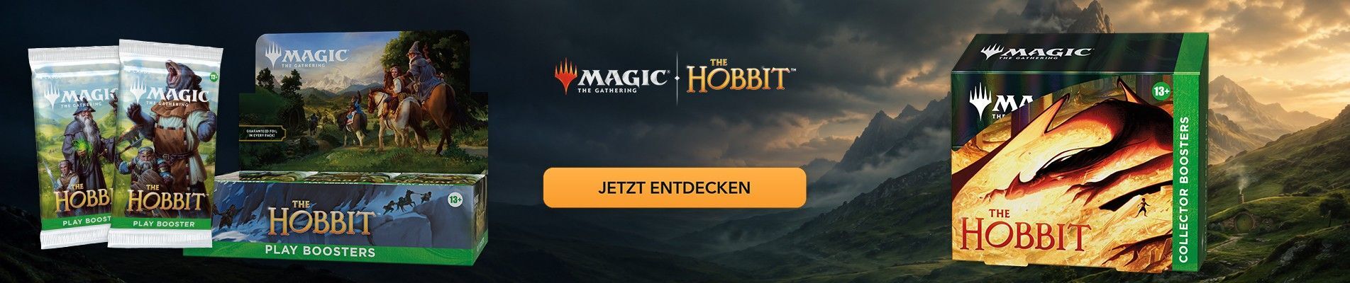 Magic: The Gathering The Hobbit – Play Booster und Collector Booster bei AMAZINGTOYS