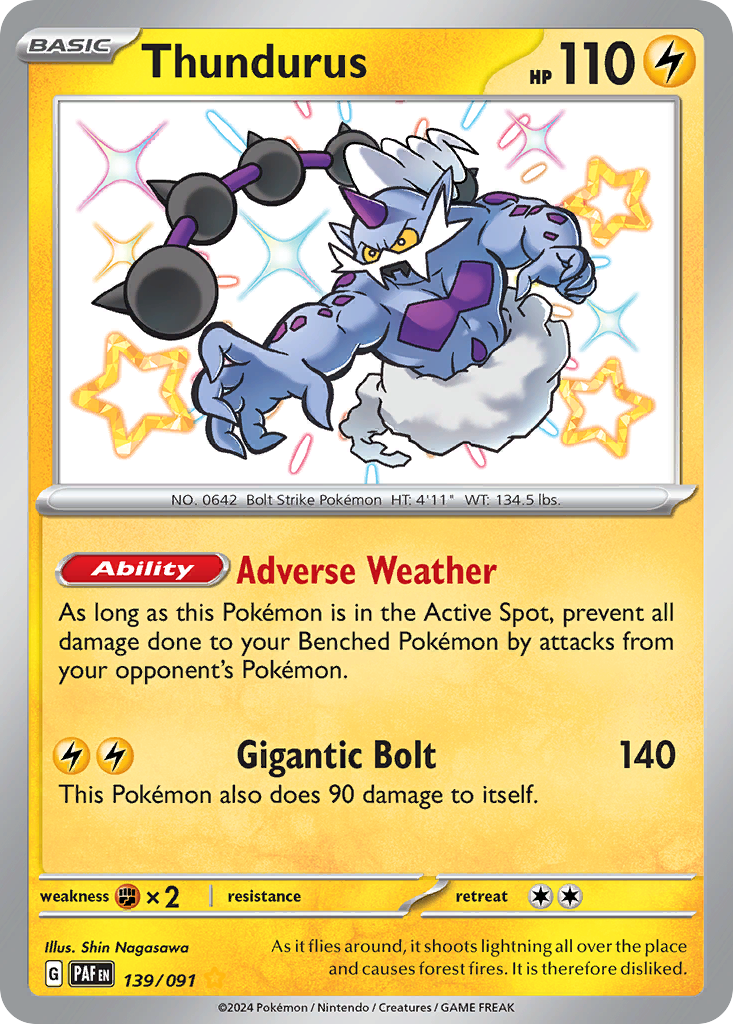 Thundurus - 139/91 - EN