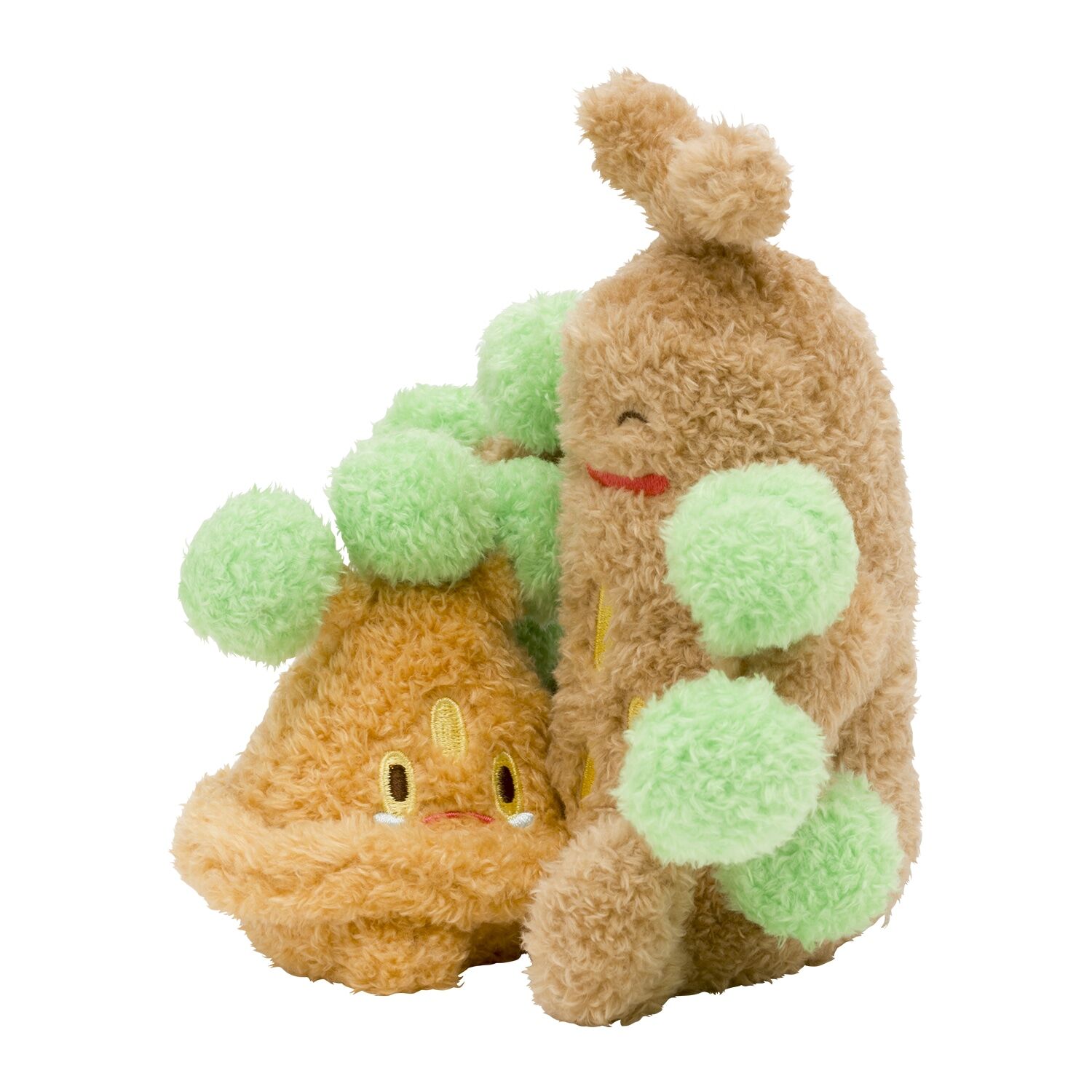 Sudowoodo & Bonsly Buruburu Mugyu! Fluffy Plush - 15 cm