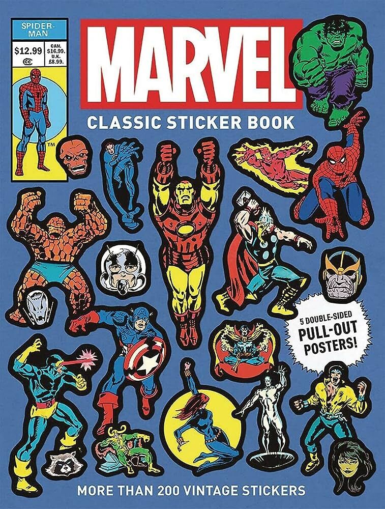 Marvel Classic Sticker Book