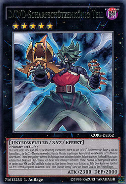 D/D/D-Scharfschützenkönig Tell - Yu-Gi-Oh!