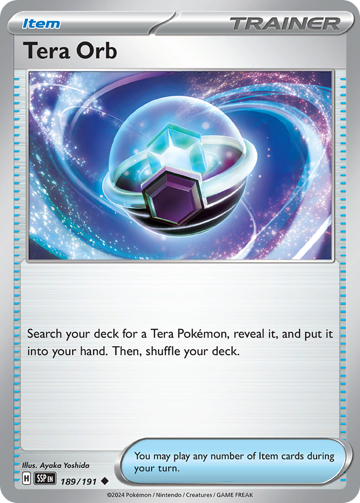 Tera Orb - 189/191 - EN