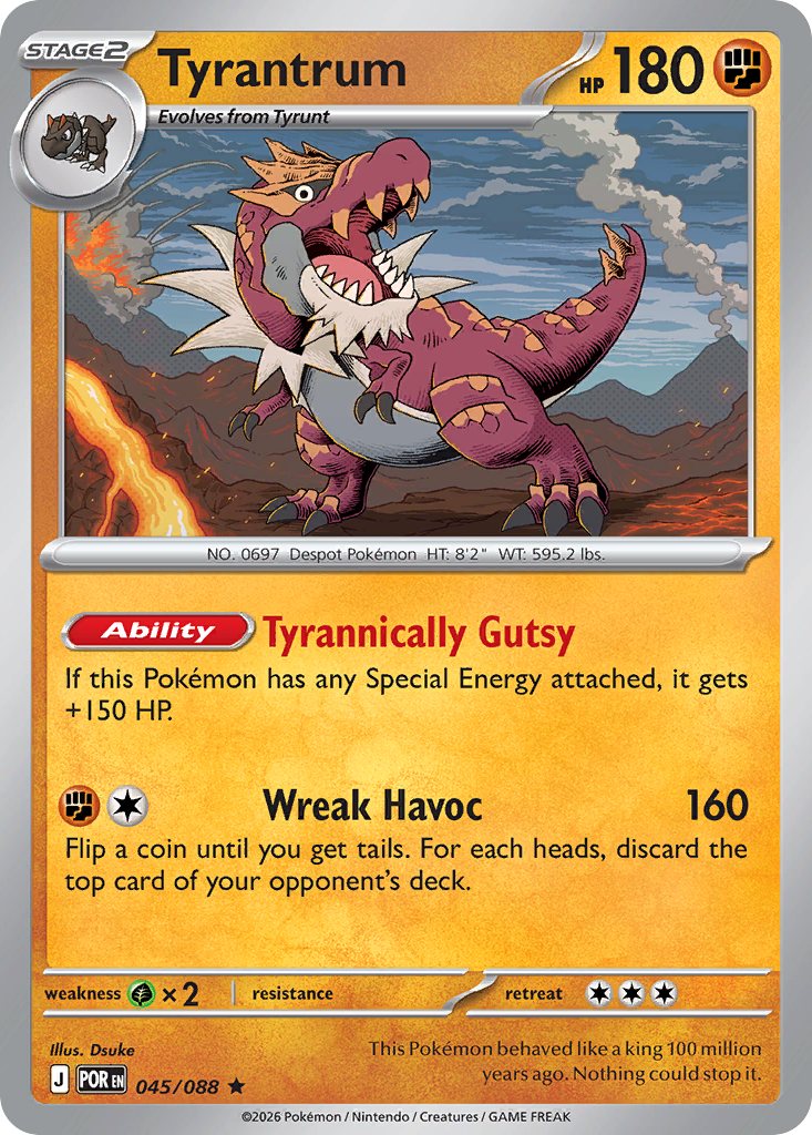 Tyrantrum - 045/088 - EN Tyrantrum - 045/088 - EN