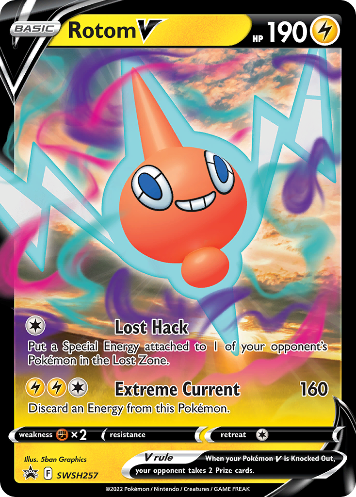 Rotom V - SWSH257/306 - EN