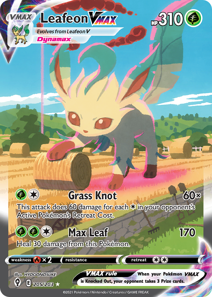 Leafeon VMAX - 205/237 - EN Leafeon VMAX - 205/237 - EN