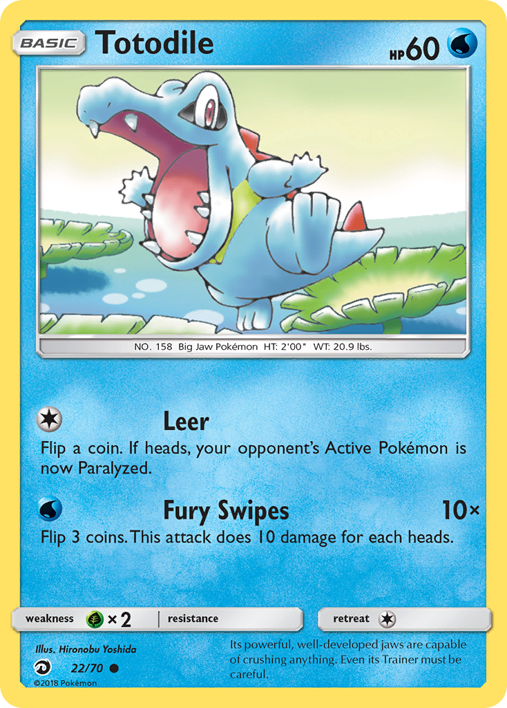 Totodile - 22/70 - EN