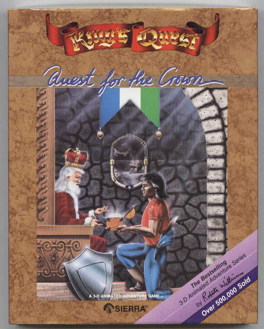 kings_quest_1x King's Quest Original PC Game 1987