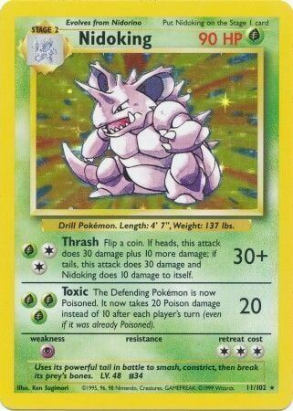 Nidoking - 11/102 - Unlimited - EN Nidoking - 11/102 - Unlimited - EN