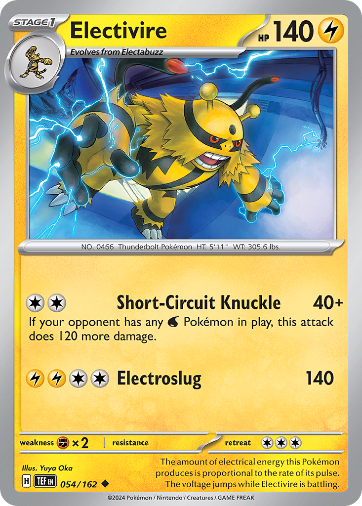 Electivire - 054/162 - EN