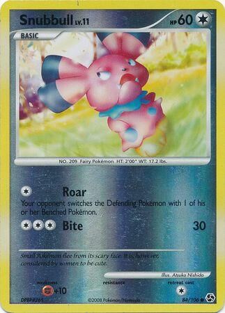Snubbull - 84/106 - Reverse Holo - EN