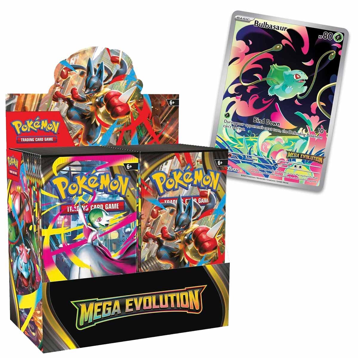 Pokémon TCG: Mega Evolution Enhanced Booster Display (36 Packs + 1 Promo Card) - EN