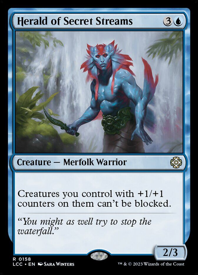 Herald of Secret Streams - LCC 158 - Normal - EN - NM
