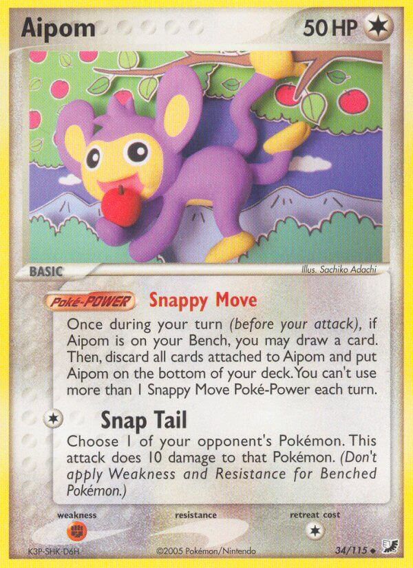 Aipom - 34/115 - EN