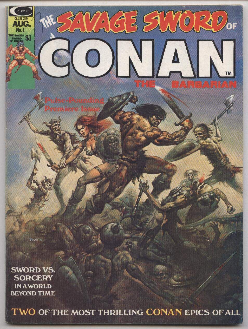 Savage Sword of Conan the Barbarian #1