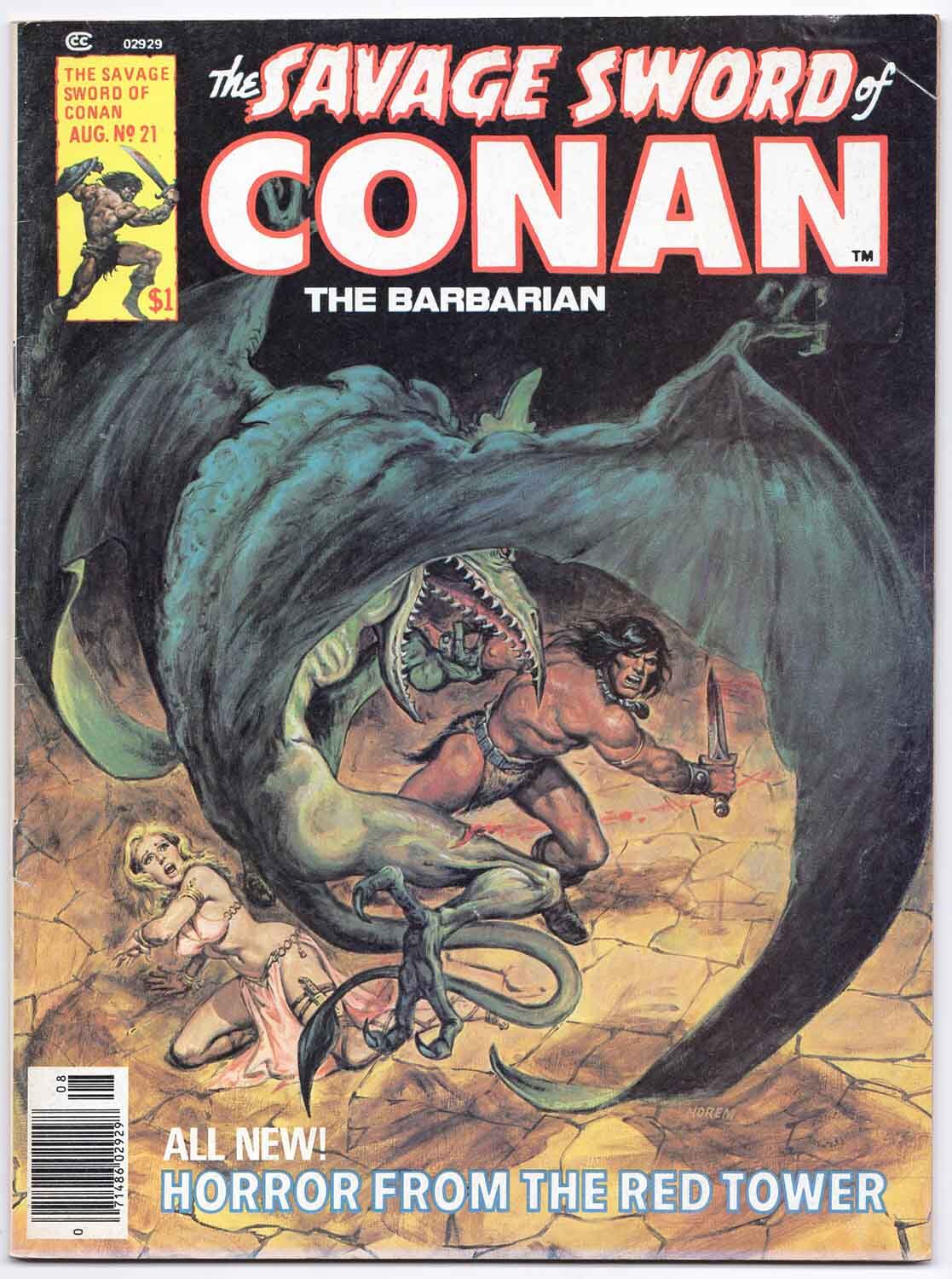 Savage Sword of Conan the Barbarian #21
