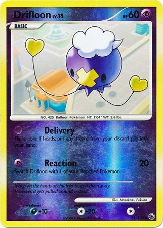 Drifloon - 61/100 - Reverse Holo - EN Drifloon - 61/100 - Reverse Holo - EN