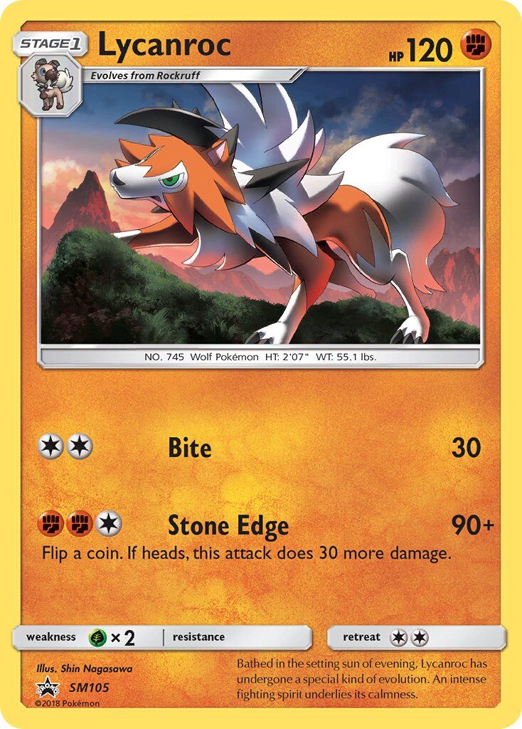 Lycanroc - SM105/SM105 - EN