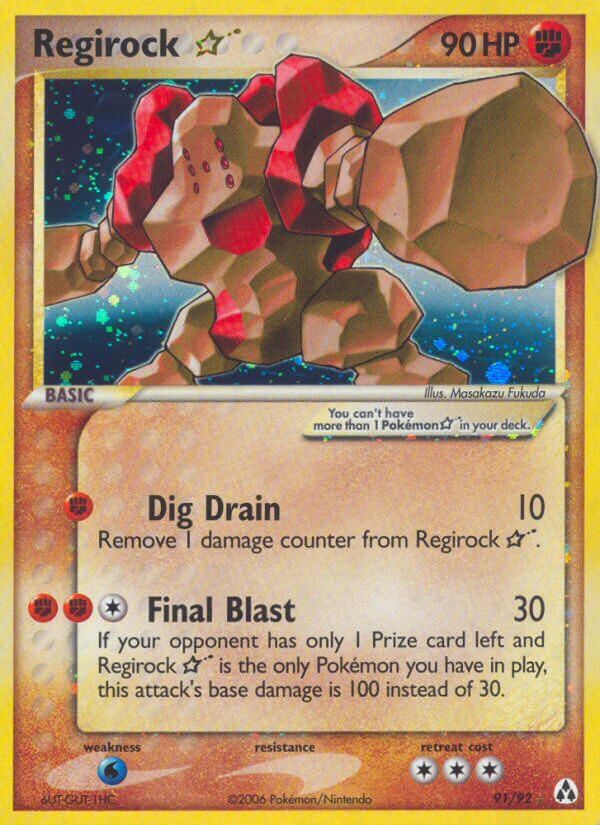 Regirock Star - 91/92 - EN