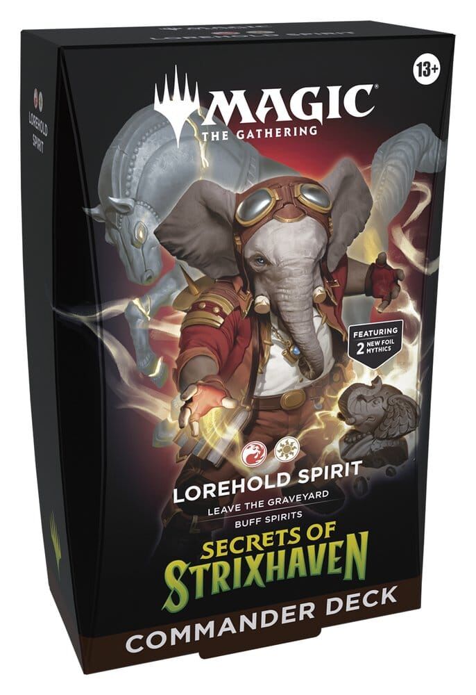 Magic the Gathering Secrets of Strixhaven - Lorehold Spirit Commander Deck - EN Magic the Gathering Secrets of Strixhaven - Lorehold Spirit Commander Deck - EN