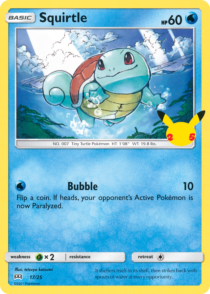 Squirtle - 17/25 - EN Squirtle - 17/25 - EN