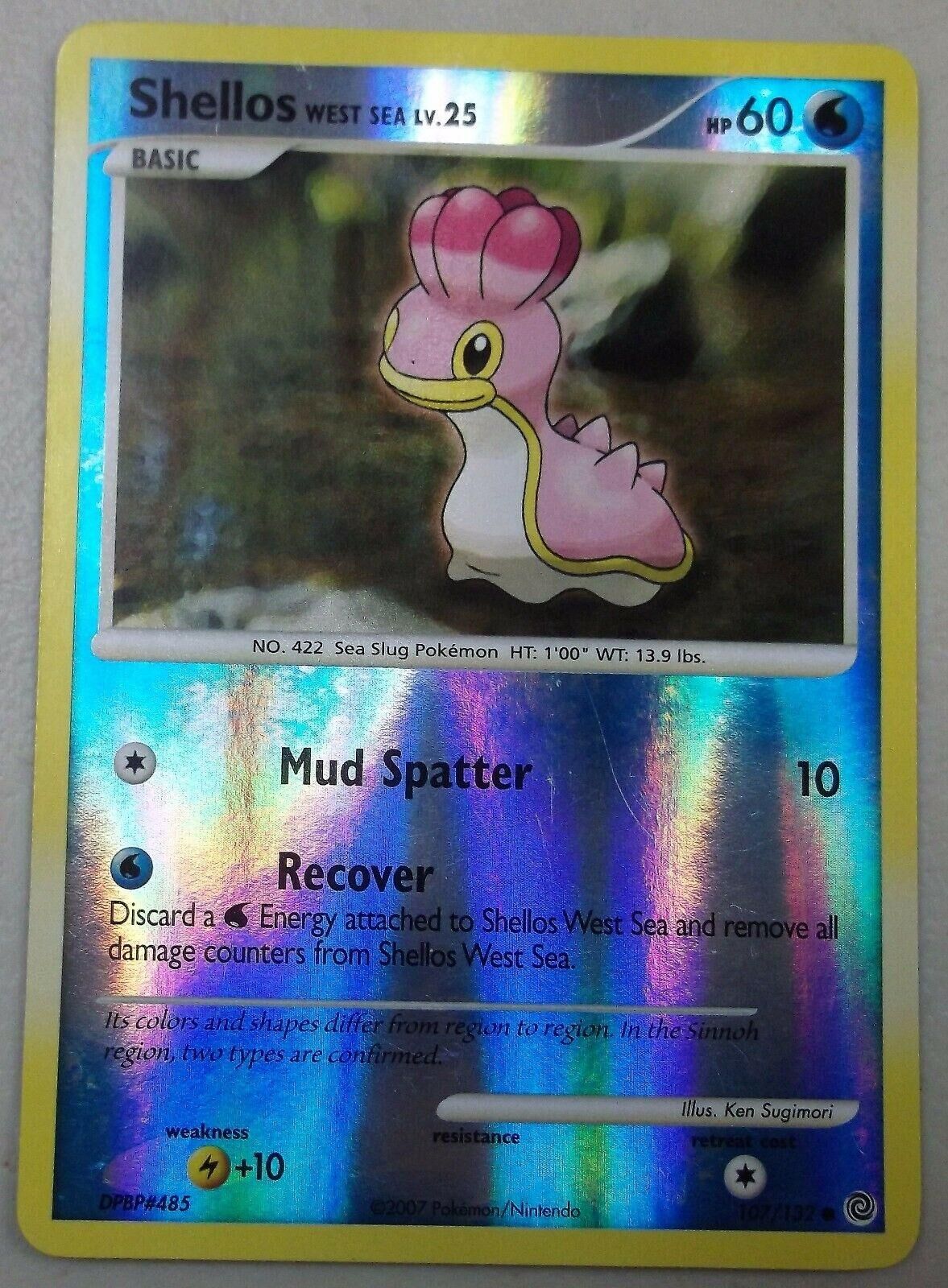 Shellos West Sea - 107/132 - Reverse Holo - EN